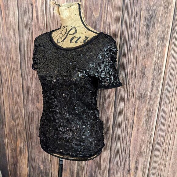 Zara Collection Sequin Top - Picture 5 of 12